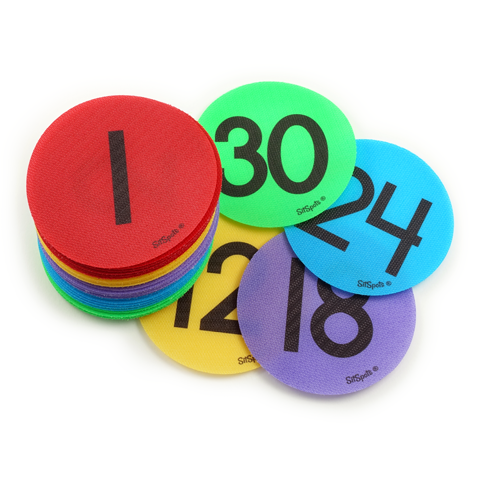 Numbers 1-30 Pack - Multi Colors